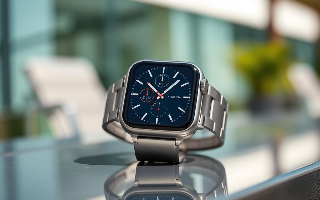 Apple Watch Ultra 2 with titanium case