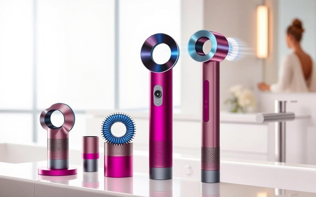 Dyson hair care technology