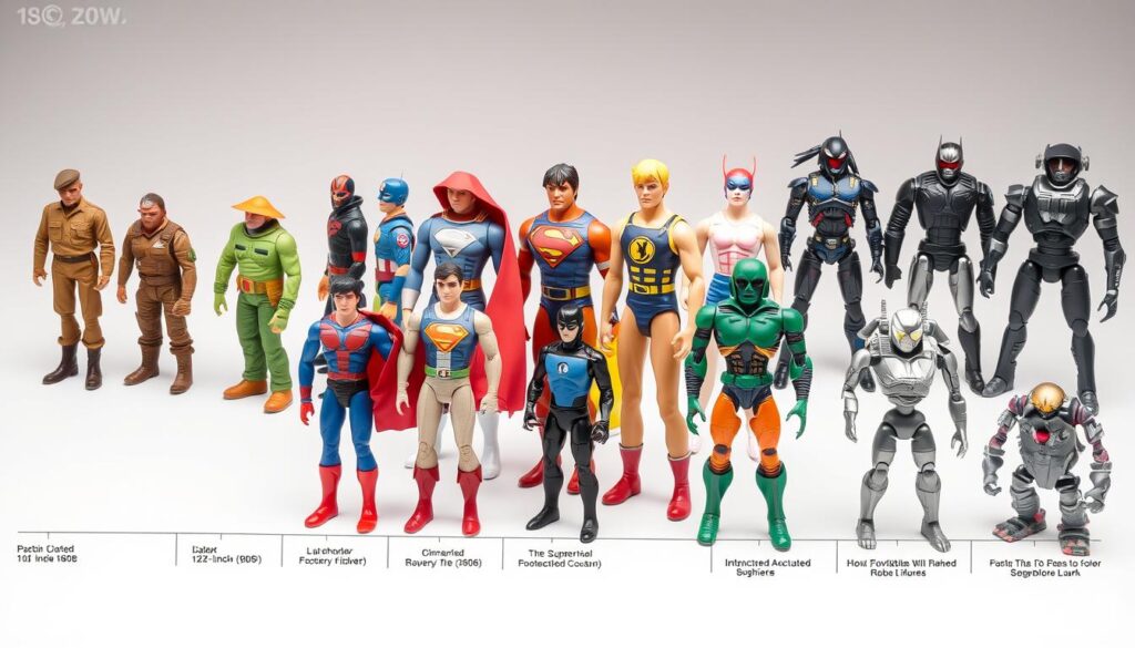 Evolution of action figures