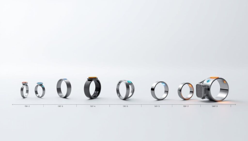 Evolution of smart ring technology